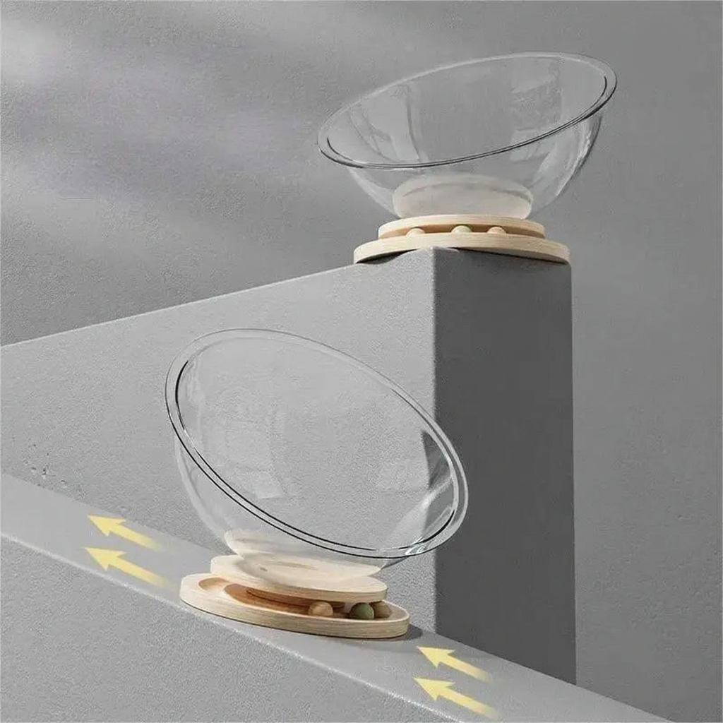 Catvera Clear Capsule Cat Bed - Image 5|||PROMPT|||Cleaned image. Original analysis: found 1 text watermark in the top right corner