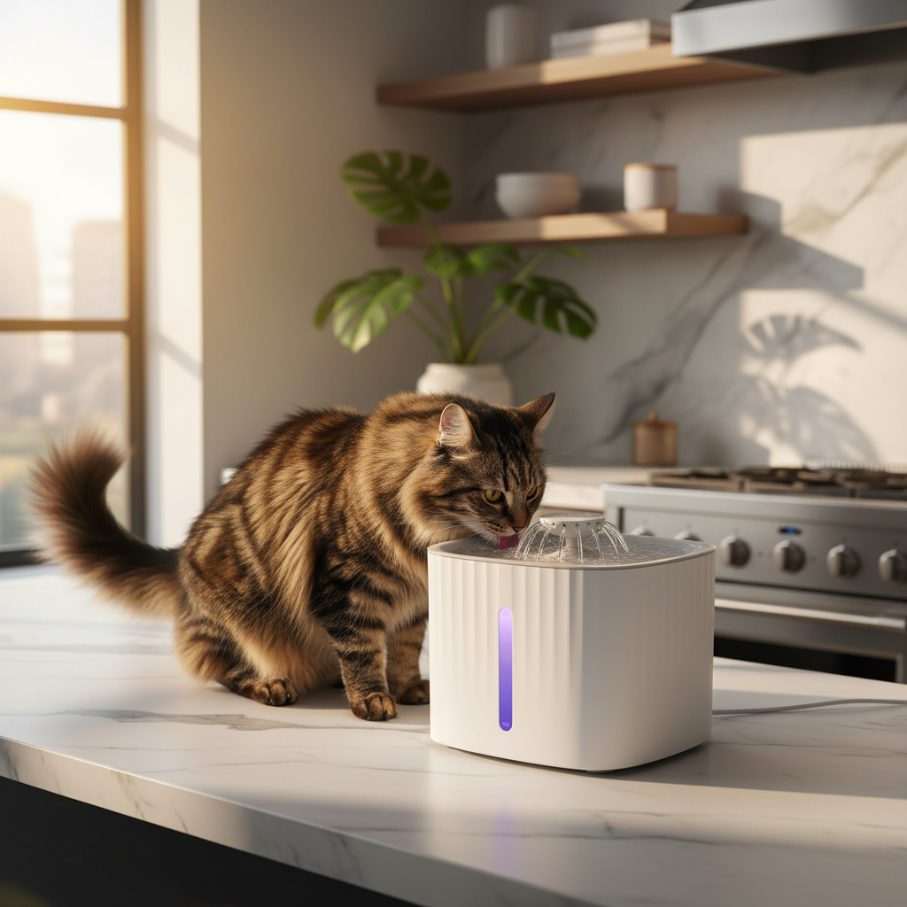 Catvera LED Smart Cat Water Fountain - Main Product Image