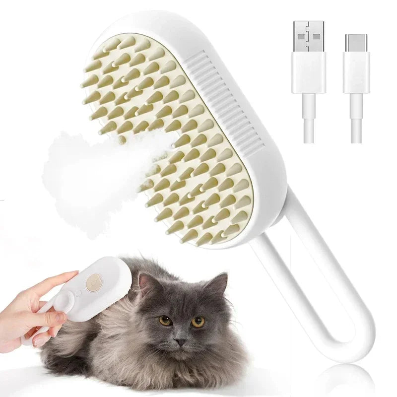 Catvera Steam Grooming Brush Sprayer - Image 12|||PROMPT|||Original clean product image