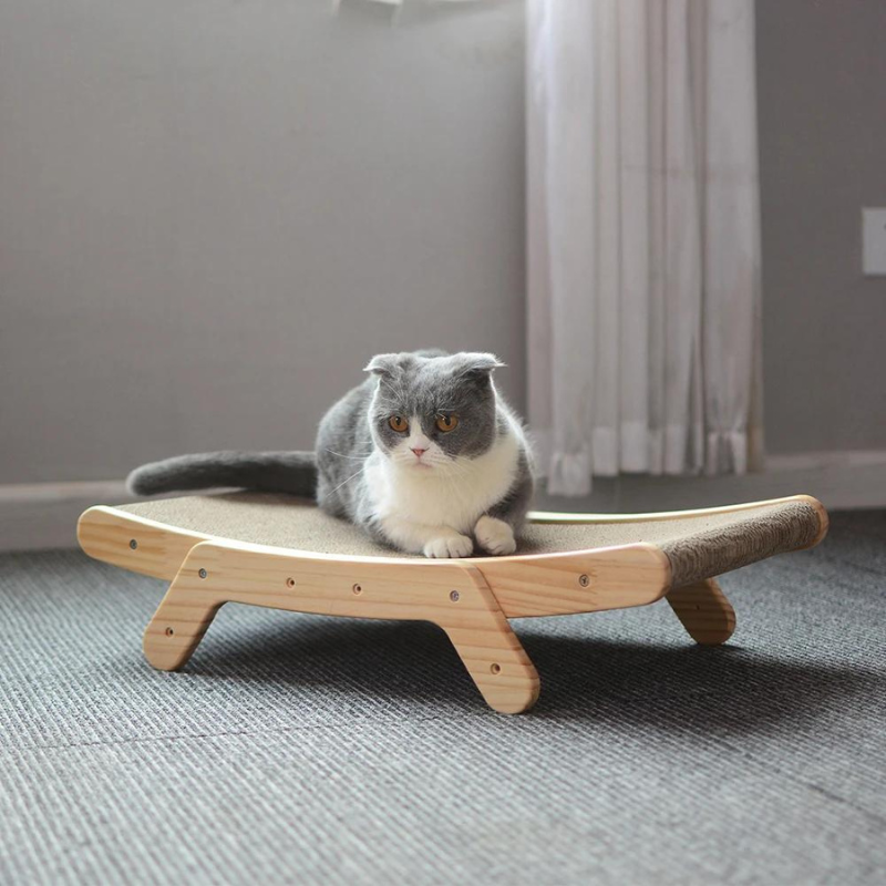 Catvera Wooden Scratcher Ramp
