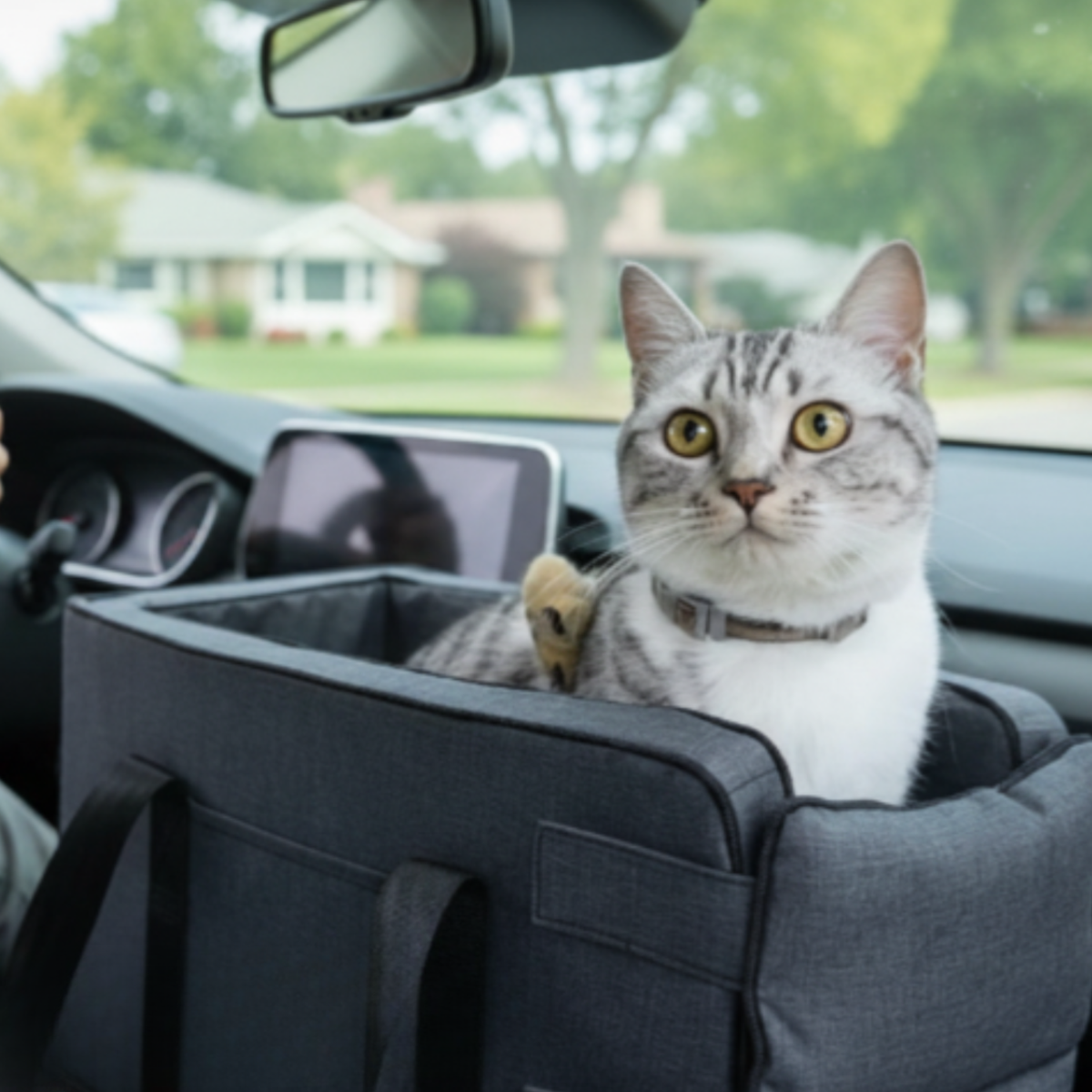 Catvera Console Cat Car Bed