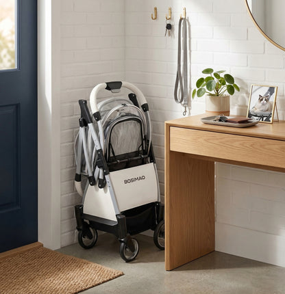 Catvera Detachable Cat Stroller Carrier with Wheels