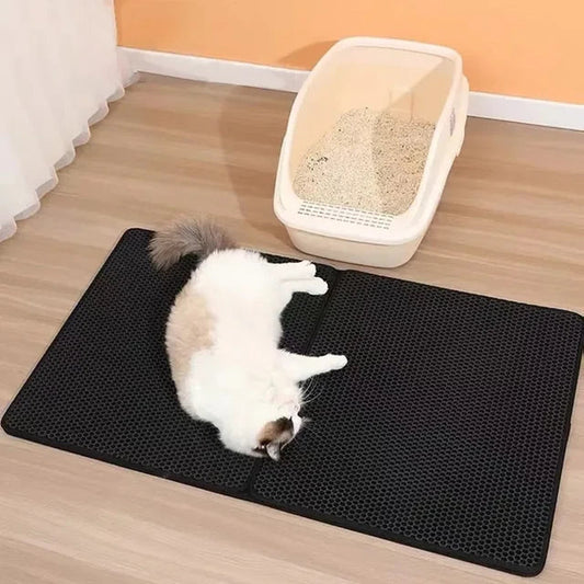 Catvera Non-Slip Waterproof Litter Mat