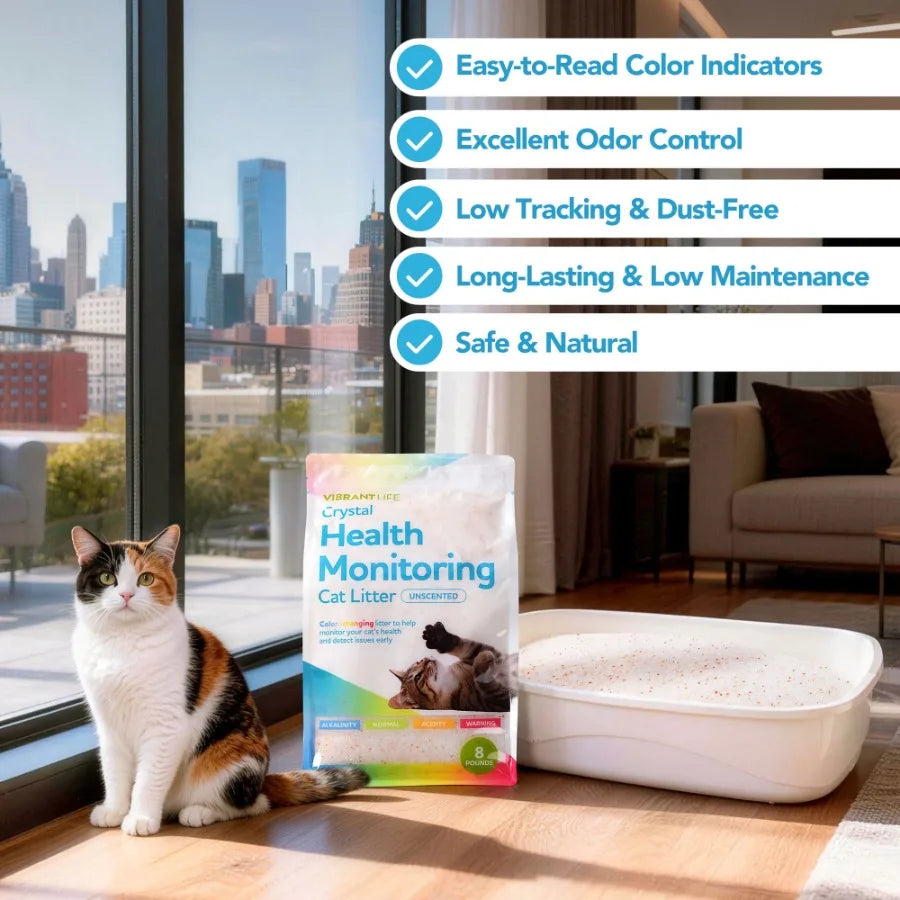 Health Monitoring Cat Litter