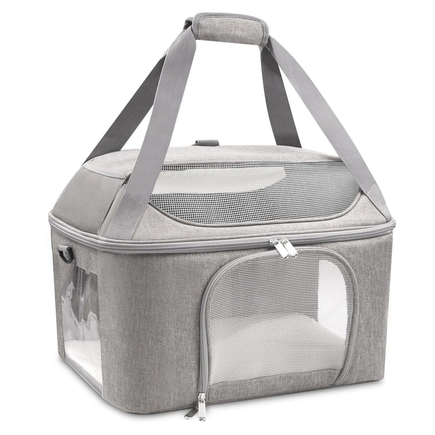 Airline Approved Breathable Pet Travel Backpack - Image 8|||PROMPT|||Original clean product image
