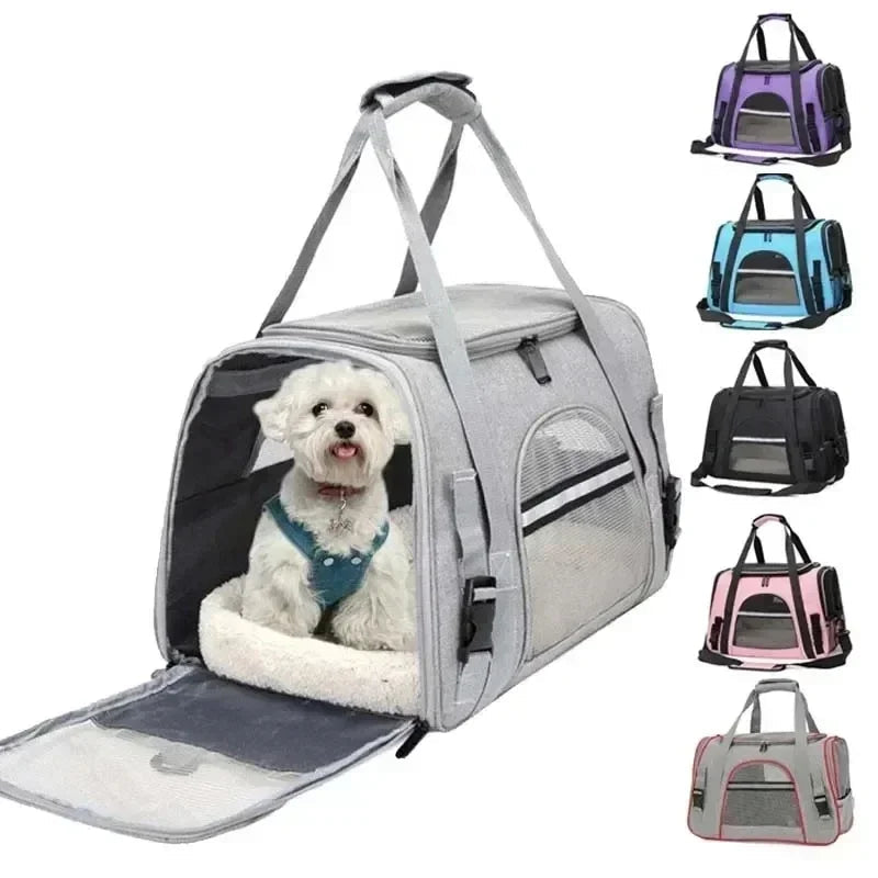 Airline-Approved Pet Travel Backpack Carrier - Image 1|||PROMPT|||Original clean product image