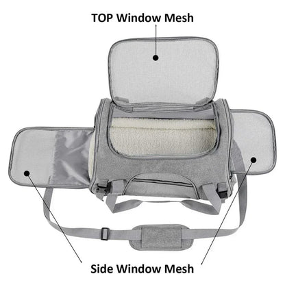 Airline-Approved Pet Travel Backpack Carrier - Image 2|||PROMPT|||Original clean product image