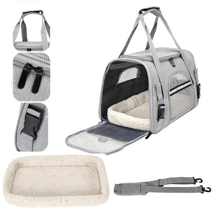 Airline-Approved Pet Travel Backpack Carrier - Image 4|||PROMPT|||Original clean product image