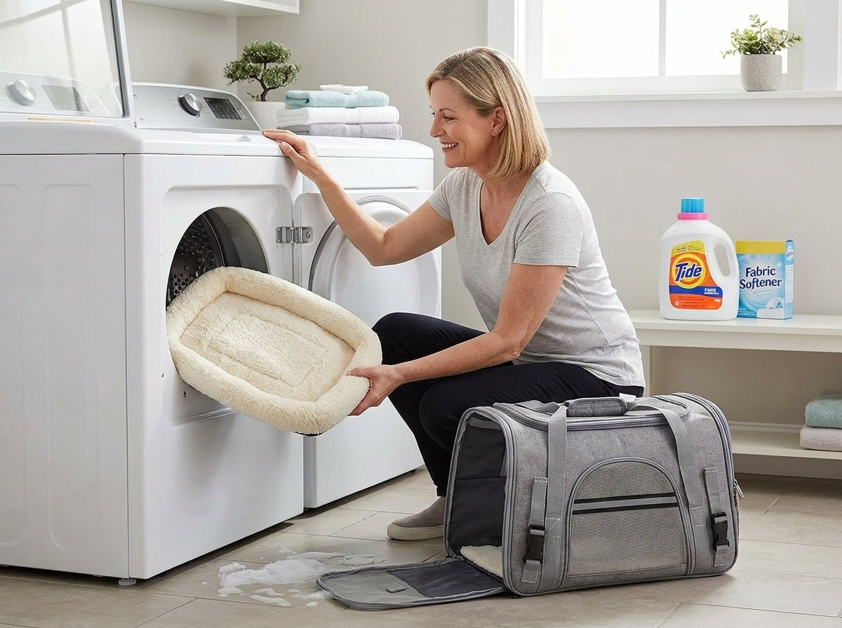 Airline-Approved Pet Travel Backpack Carrier - Built to Handle Real Life Messes