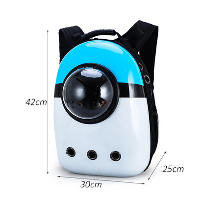 Astronaut Bubble Window Pet Travel Backpack - Image 2|||PROMPT|||Original clean product image