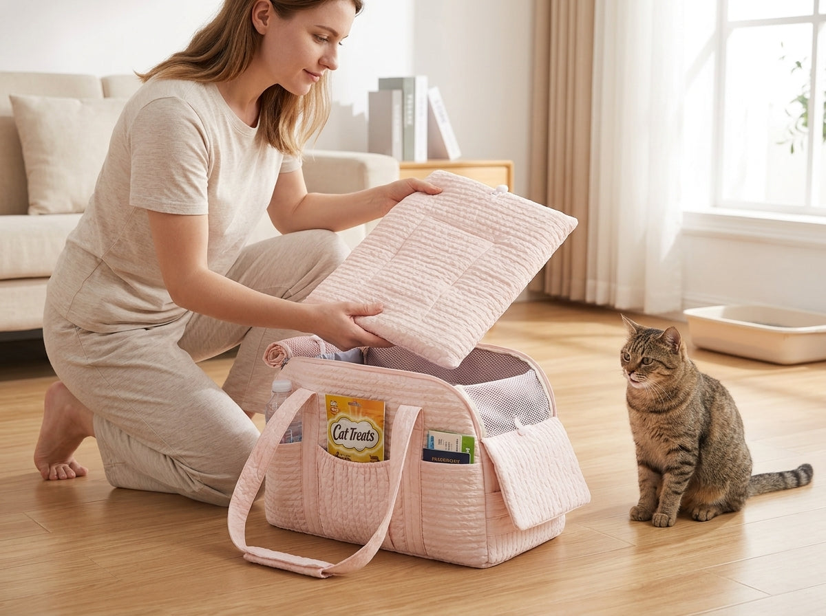 Breathable Mesh Cat Carrier Backpack - Smart Storage Meets Easy Maintenance