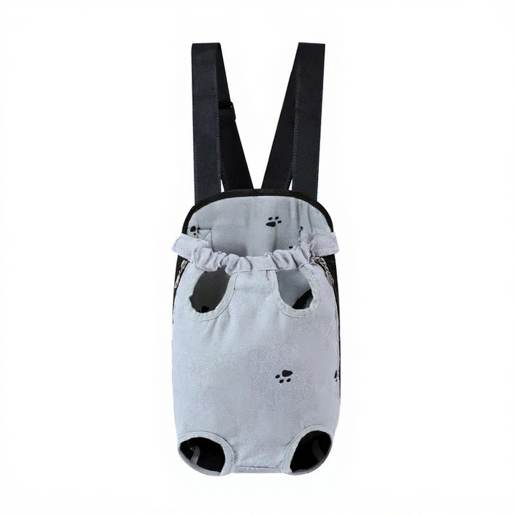 Breathable Pet Carrier Backpack with Mesh Windows - Image 13|||PROMPT|||Cleaned image. Original analysis: Found 1 brand name/logo on the product fabric - a small text mark visible on the left side of the carrier