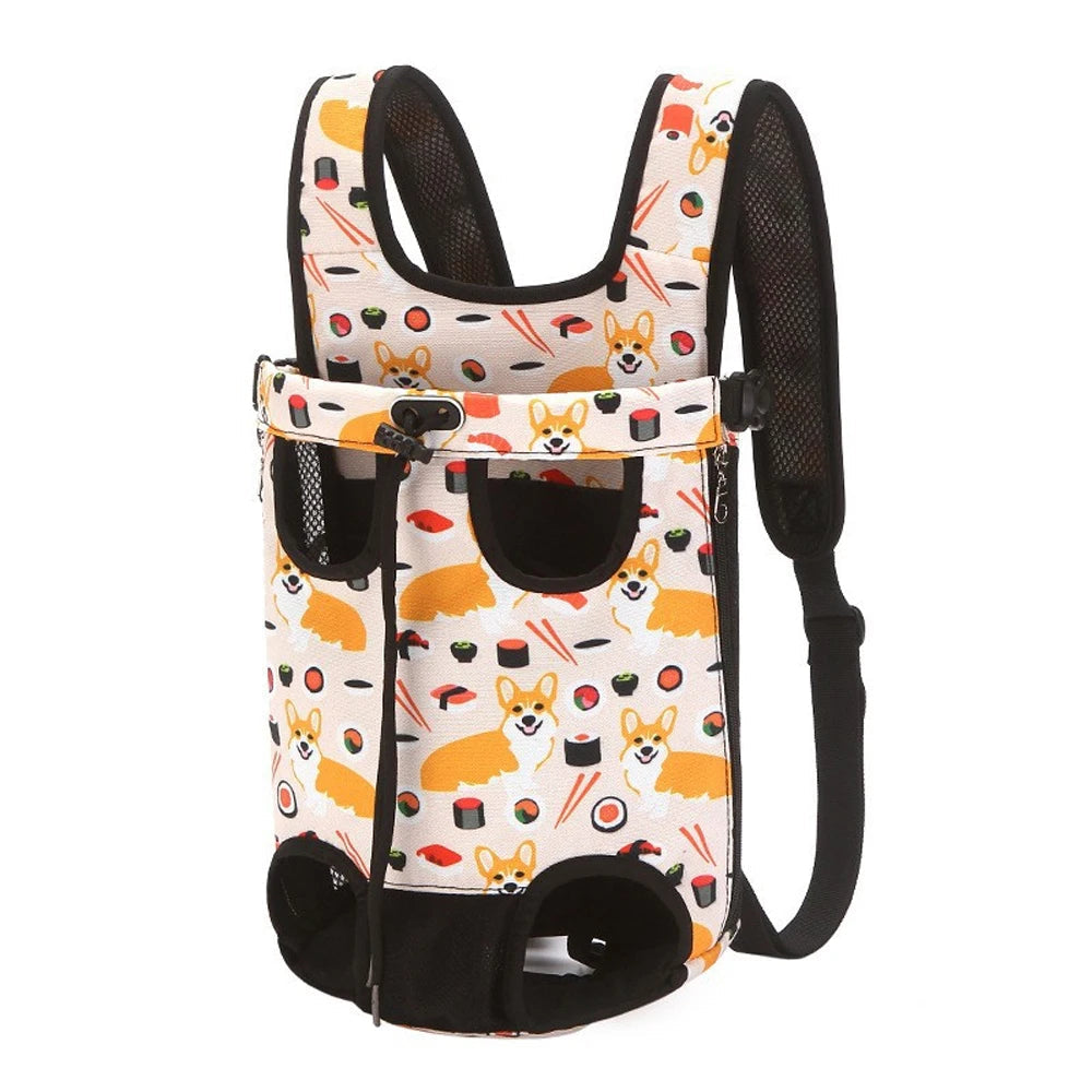 Breathable Pet Carrier Backpack with Mesh Windows - Image 7|||PROMPT|||Original clean product image