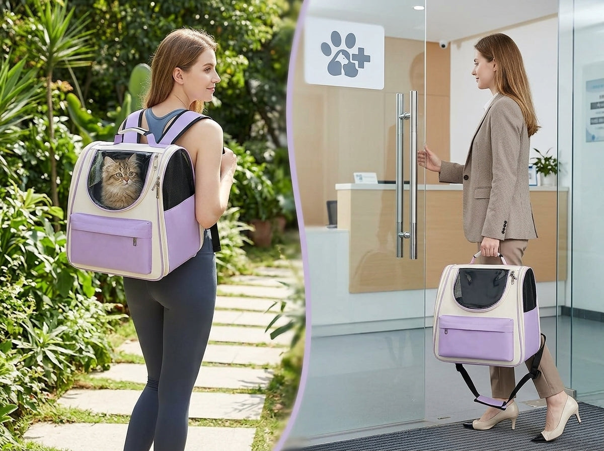 Bubble Window Pet Backpack Carrier - Adapts to Every Lifestyle and Journey