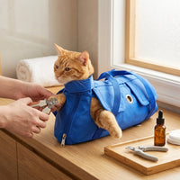 Cat Grooming Restraint Bag for Vet Visits - Main Product Image