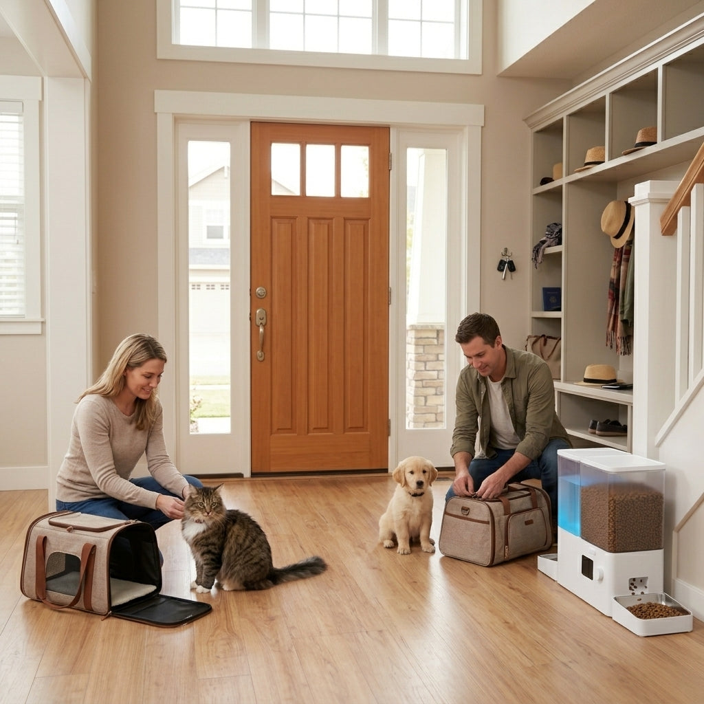 Catvera 2-in-1 Automatic Pet Feeder - Section 3