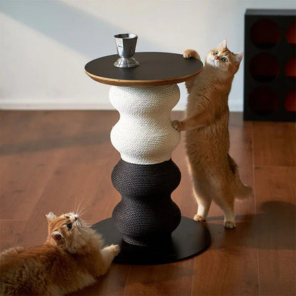 Catvera 2-in-1 Modern Scratching Table - Image 5|||PROMPT|||Original clean product image