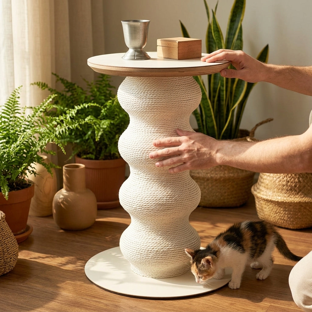 Catvera 2-in-1 Modern Scratching Table - Section 2