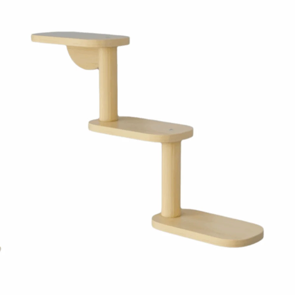 Catvera 3-Tier Wall Cat Tree - Image 7|||PROMPT|||Original clean product image