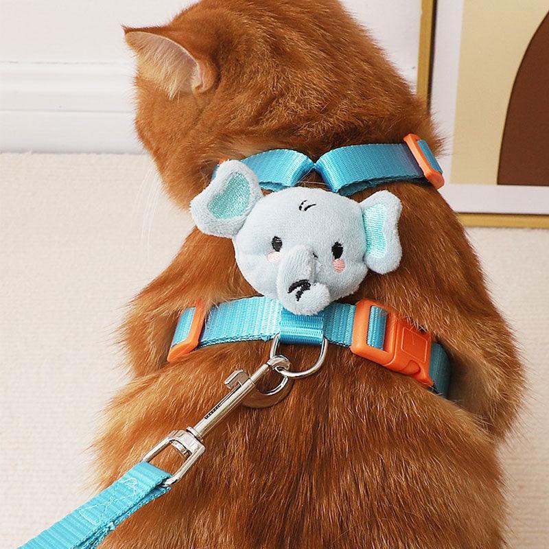 Catvera 3D Animal Escape Proof Harness - Image 4|||PROMPT|||Original clean product image