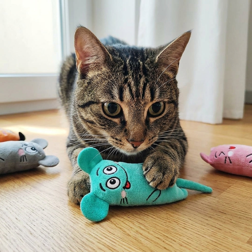 Catvera 6-Piece Catnip Toy Collection - Mental Stimulation Benefits