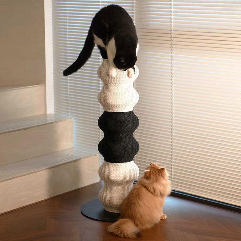 Catvera Adjustable Height Scratching Post - Image 2|||PROMPT|||Original clean product image