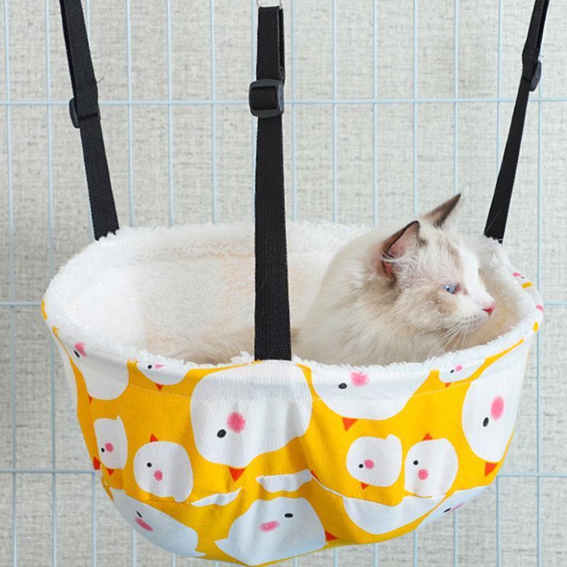Catvera Adjustable Linen Cat Hammock - Image 6|||PROMPT|||Original clean product image