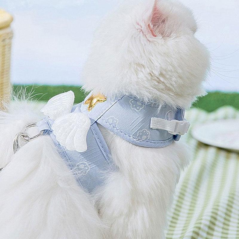 Catvera Angel Wing Cat Harness - Image 6|||PROMPT|||Original clean product image