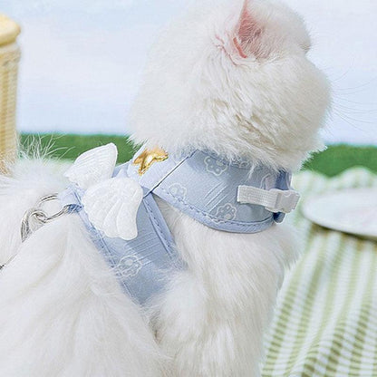 Catvera Angel Wing Cat Harness - Image 6|||PROMPT|||Original clean product image