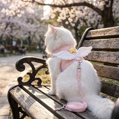Catvera Angel Wing Pet Harness Set - Main Product Image