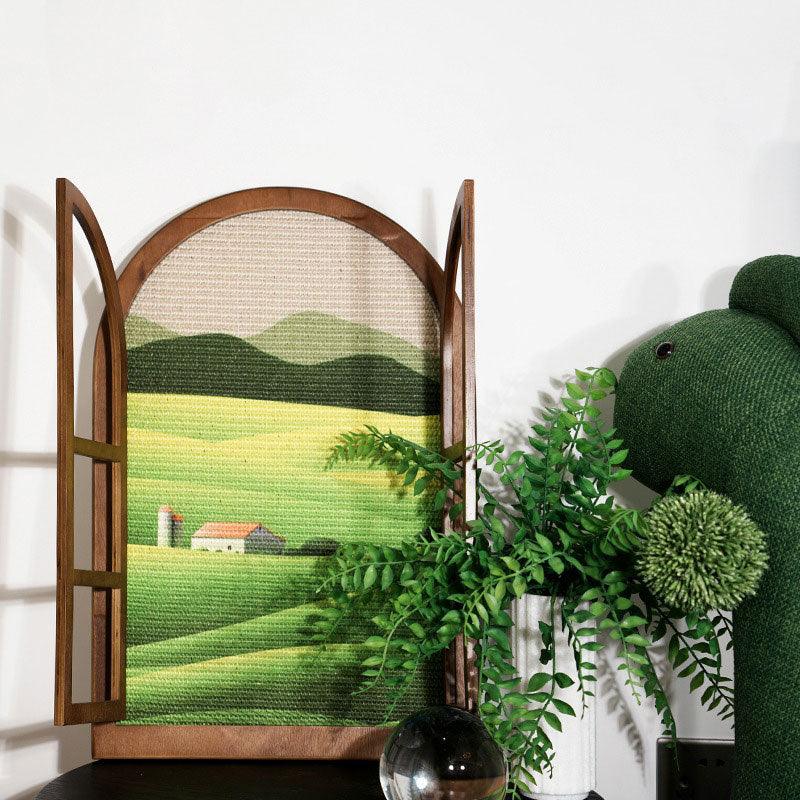 Catvera Artistic Window Cat Scratcher - Image 6|||PROMPT|||Original clean product image