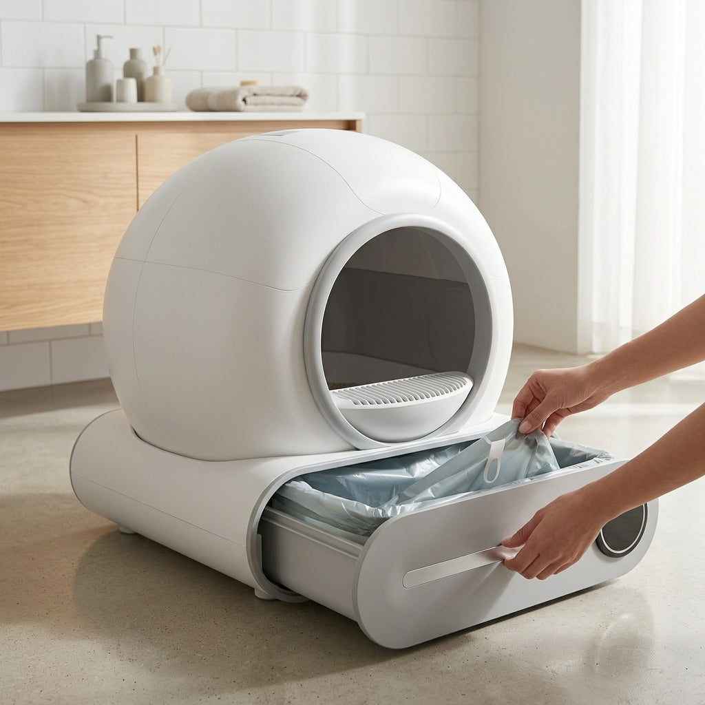 Catvera Auto Self-Cleaning Litter Box - Effortless Daily Maintenance