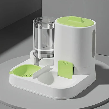 Catvera Automatic Dual Bowl Pet Feeder - Image 7|||PROMPT|||Original clean product image