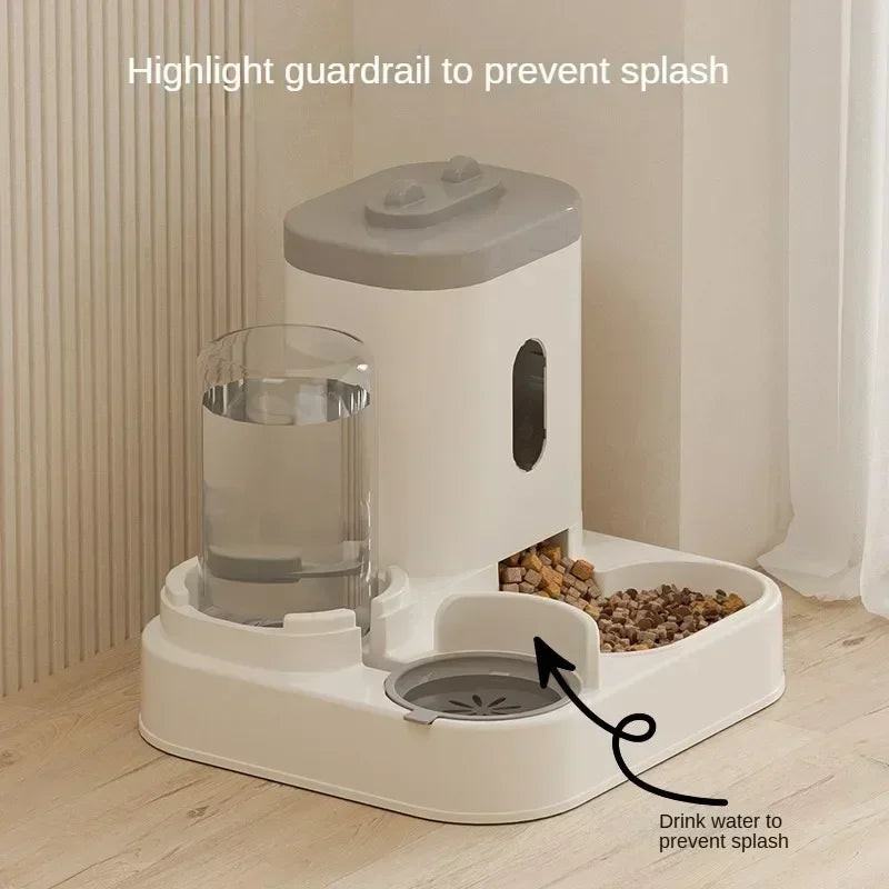 Catvera Automatic Pet Feeder Water System - Image 4|||PROMPT|||Original clean product image