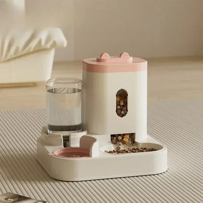 Catvera Automatic Pet Feeder Water System - Image 5|||PROMPT|||Original clean product image