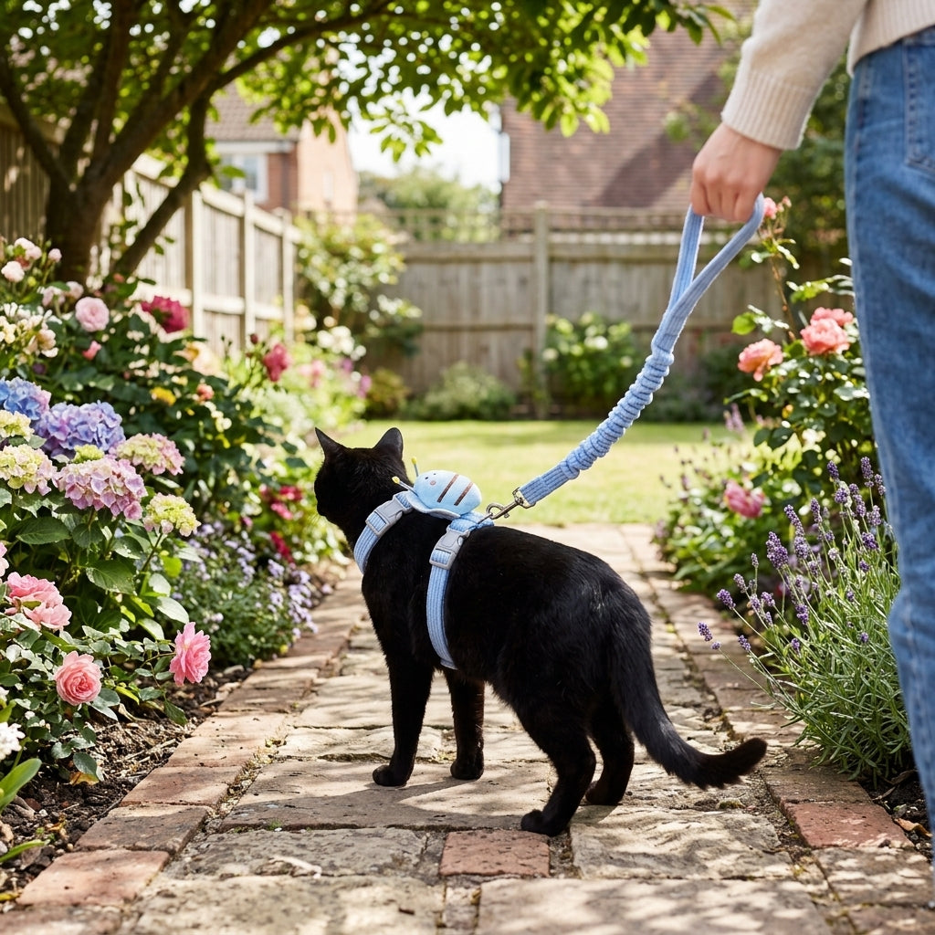 Catvera Bee H-Shaped Cat Harness - Versatile Adventure Ready