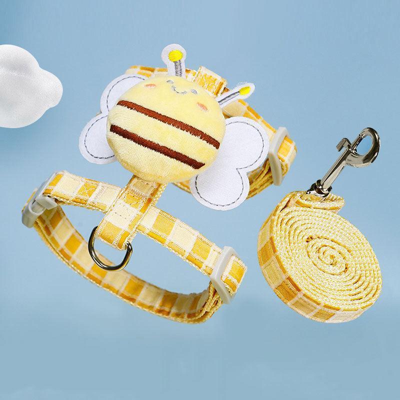 Catvera Bee Harness Leash Set - Image 1|||PROMPT|||Original clean product image