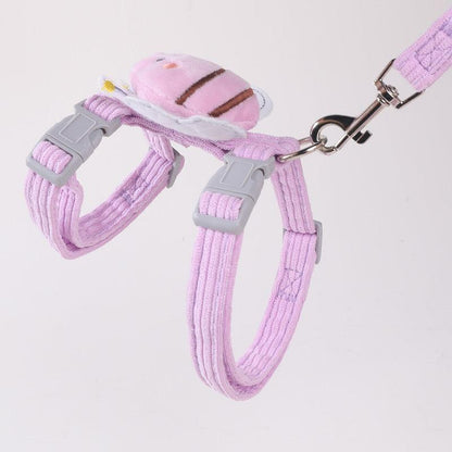 Catvera Bee Harness Leash Set - Image 5|||PROMPT|||Original clean product image