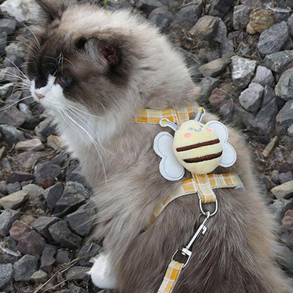 Catvera Bee Harness Leash Set - Image 9|||PROMPT|||Original clean product image