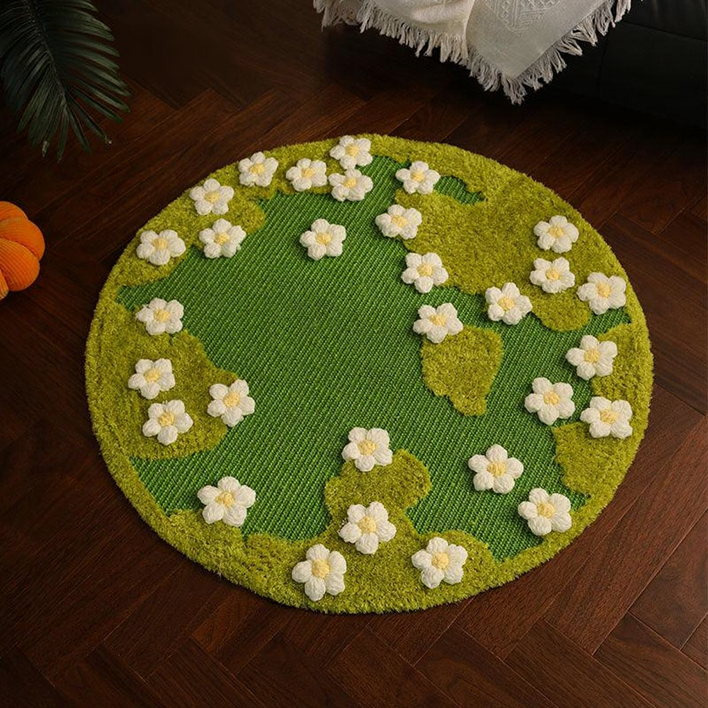 Catvera Blooming Garden Scratch Mat - Image 4|||PROMPT|||Original clean product image