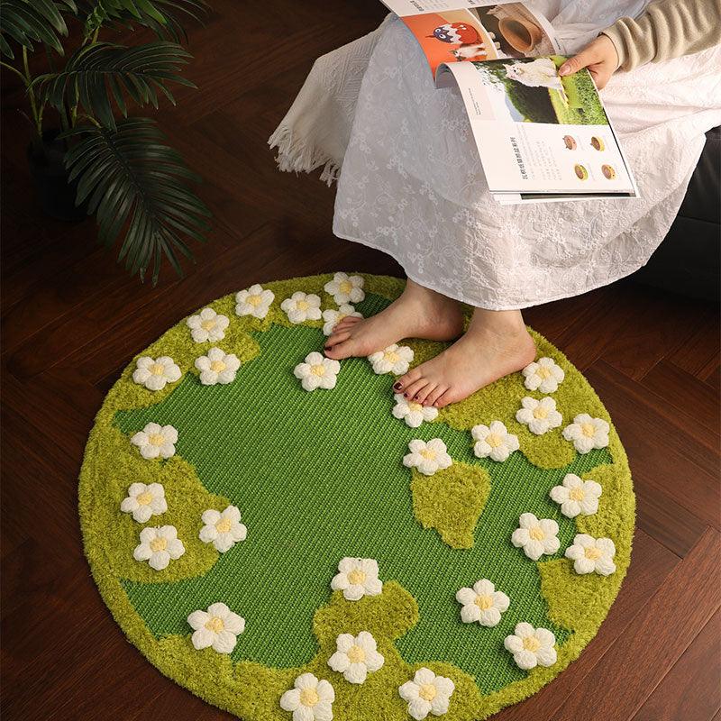 Catvera Blooming Garden Scratch Mat - Image 6|||PROMPT|||Original clean product image