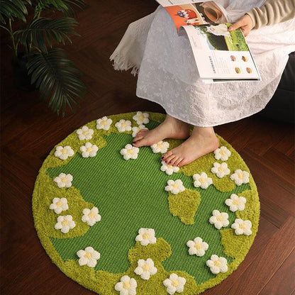 Catvera Blooming Garden Scratch Mat - Image 6|||PROMPT|||Original clean product image