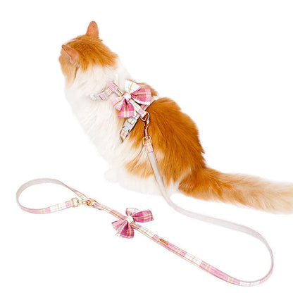 Catvera Bow Tie Cat Harness - Image 12|||PROMPT|||Original clean product image