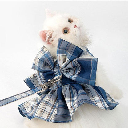 Catvera Bow Tie Cat Harness Set - Image 11|||PROMPT|||Original clean product image