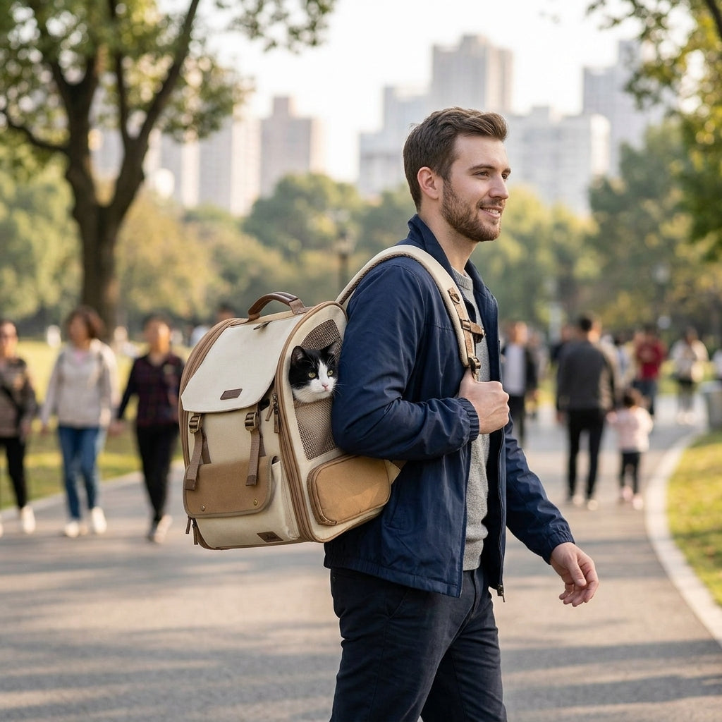 Catvera Bubble Window Travel Carrier - Comfortable Travel Design