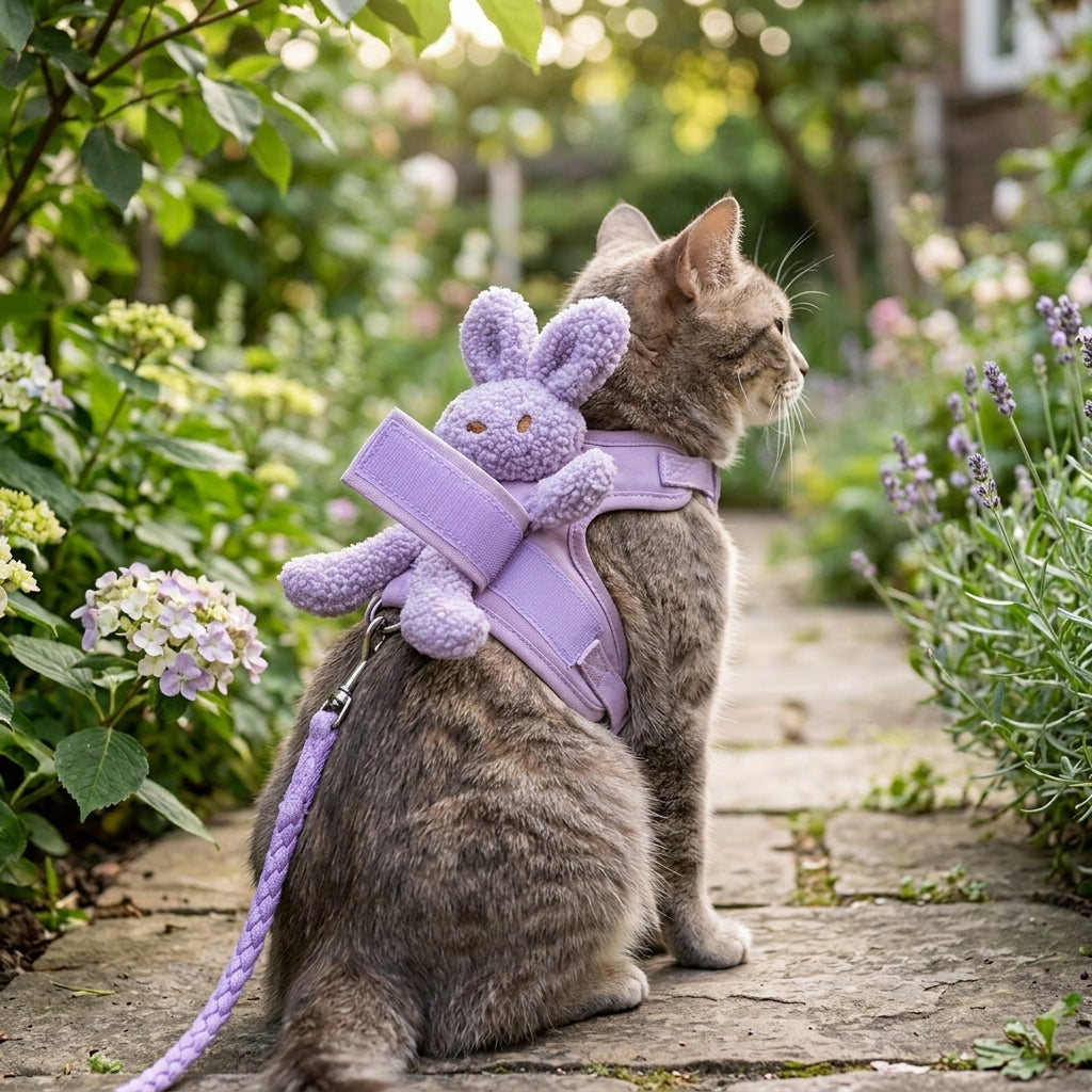 Catvera Bunny Escape Proof Cat Harness - Ultimate Safety Technology