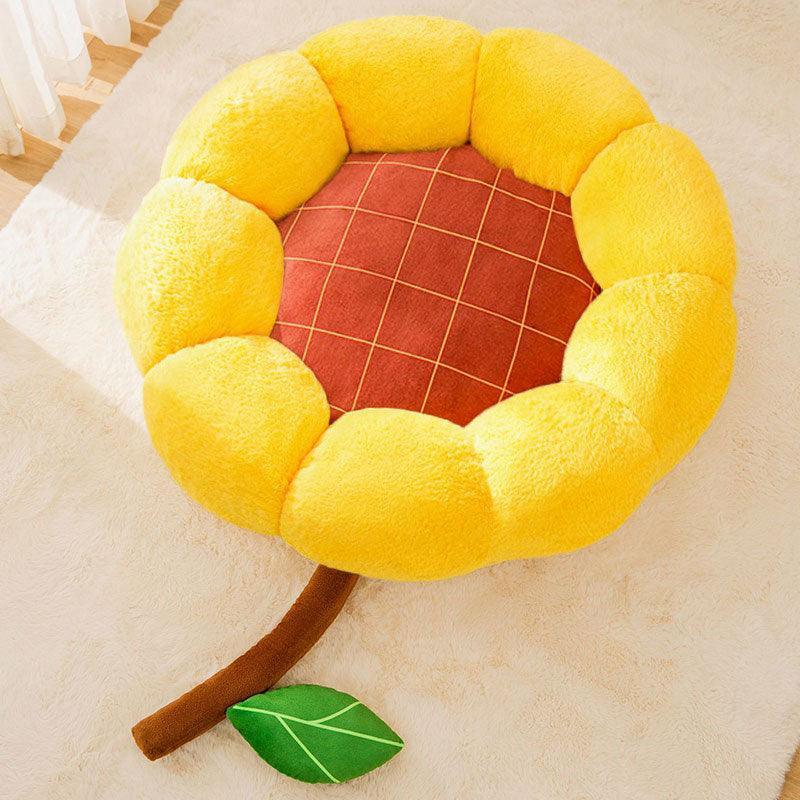 Catvera Cactus Fluffy Warm Cat Bed - Image 12|||PROMPT|||Original clean product image