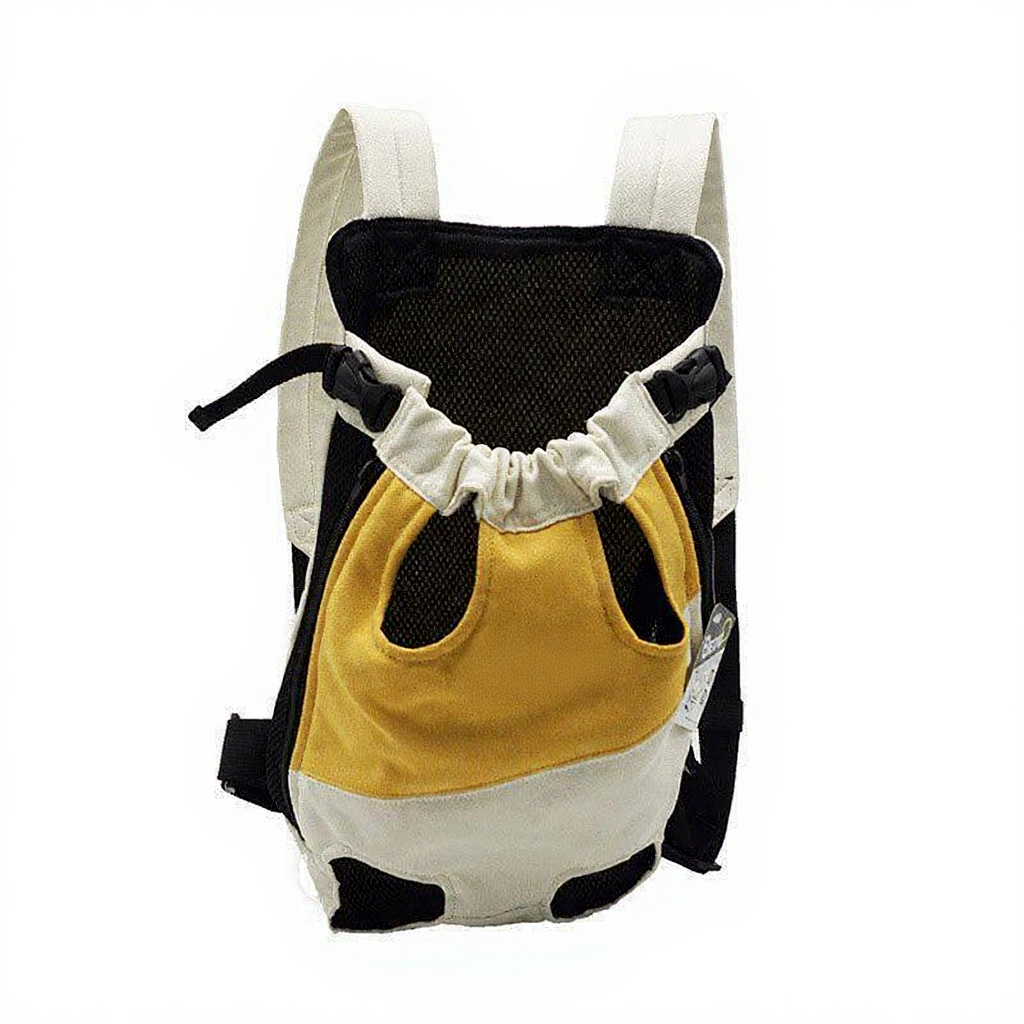 Catvera Cat Carrier Front Sling - Image 12|||PROMPT|||Cleaned image. Original analysis: Found 1 brand name/logo stitched on the product - visible text/branding on the lower right side of the carrier