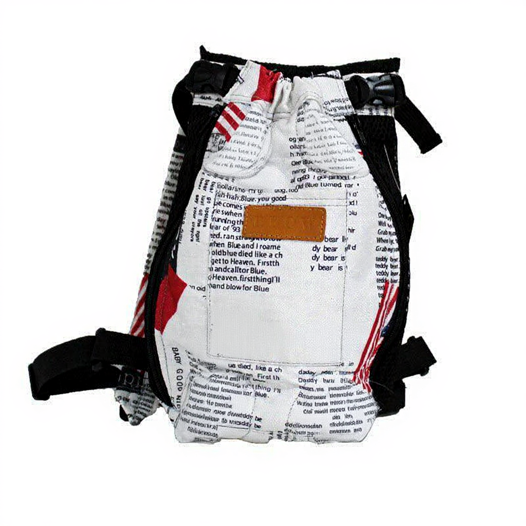 Catvera Cat Carrier Front Sling - Image 19|||PROMPT|||Cleaned image. Original analysis: Found 1 brand name visible on the product - 'BELLO GOOD' text appears on the lower portion of the backpack fabric