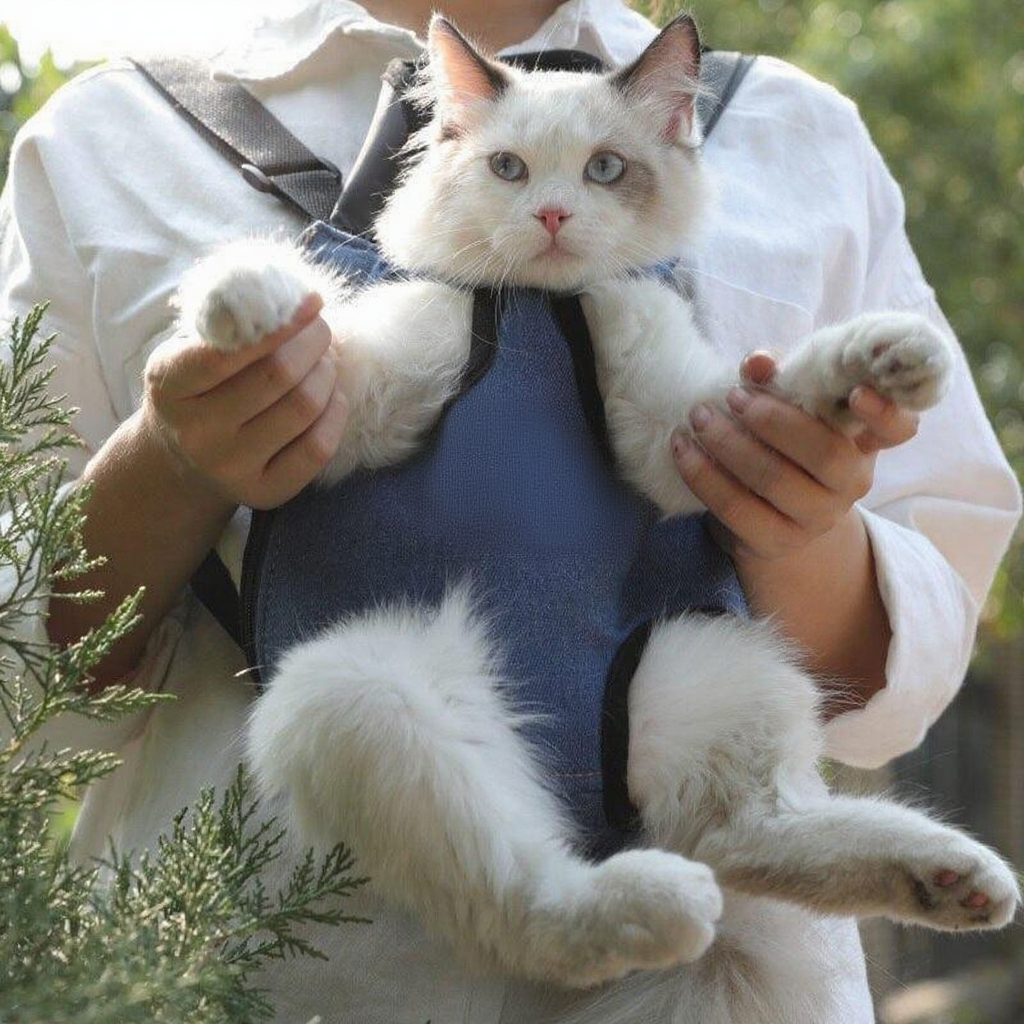 Catvera Cat Carrier Front Sling - Image 22|||PROMPT|||Original clean product image